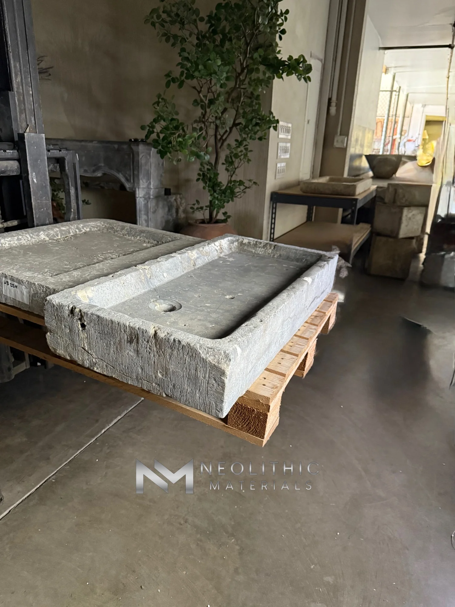 Antique Belgian Bluestone Sink - Image 10